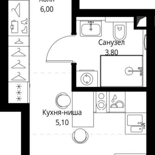 Студия Москва г., Верейская ул.,  к. SET.1.3