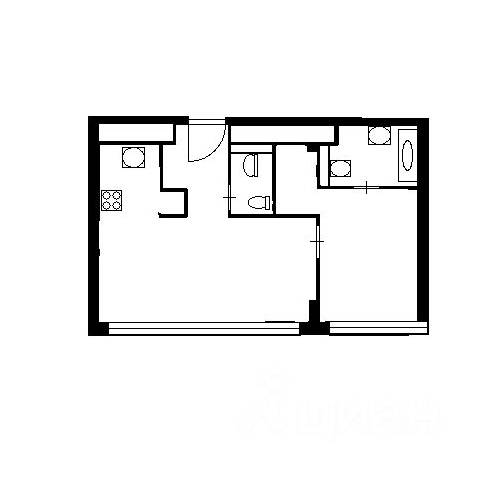 2-комн квартира улица Новый Арбат, 15