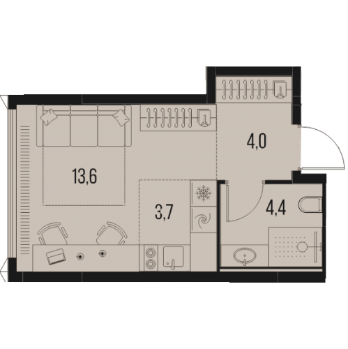 Студия Москва г., Летниковская ул.,  к. 5