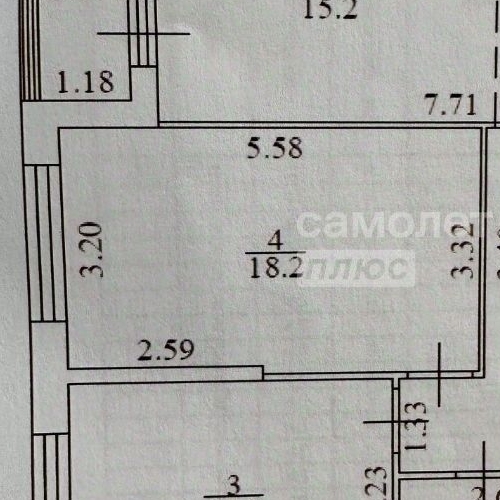 3-комн квартира Одинцово, 10