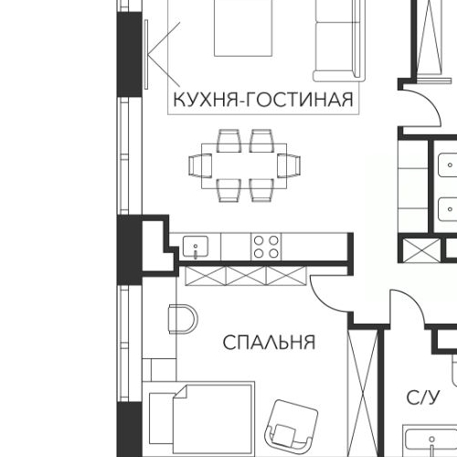 3-комн квартира 2-я Звенигородская улица, 11