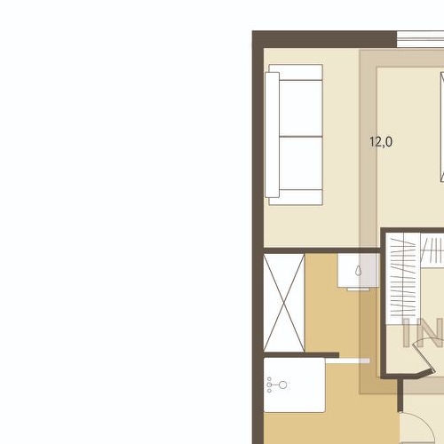 3-комн квартира Мосфильмовская улица, 8