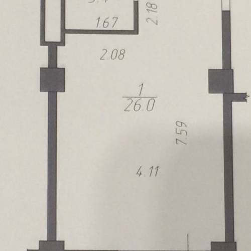 1-комн квартира Красногорск, Почтовая улица, 16