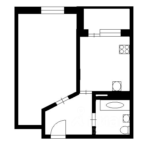 1-комн квартира Красногорск, улица Вилора Трифонова, 9