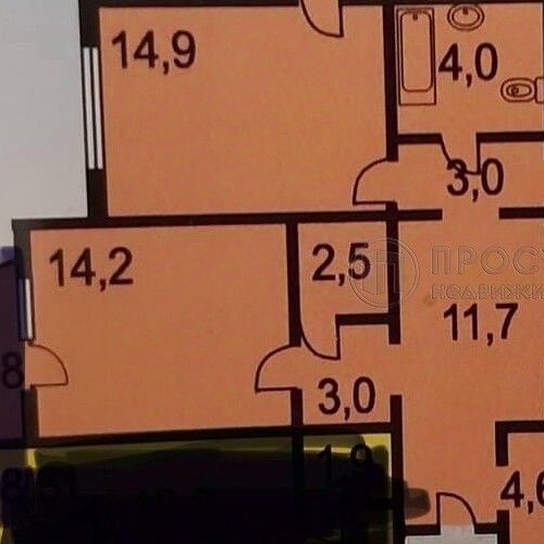 4-комн квартира Долгопрудный, Дирижабельная улица, 11