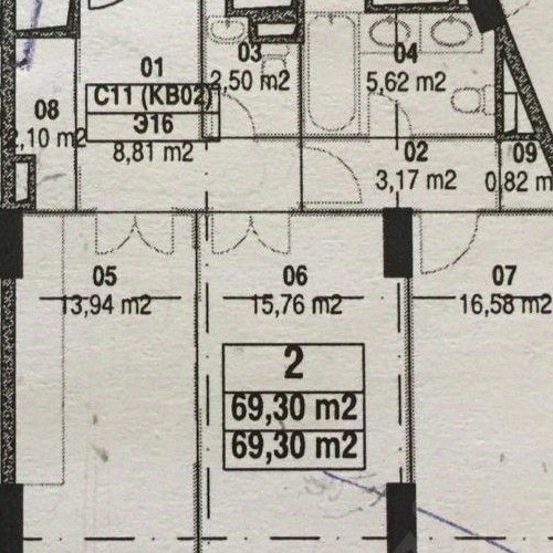 2-комн квартира Химки, улица Кудрявцева, 11