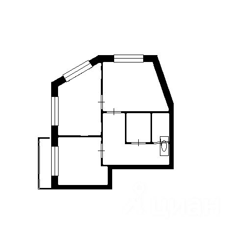 2-комн квартира пос. Дубровский, улица Турова, 12А