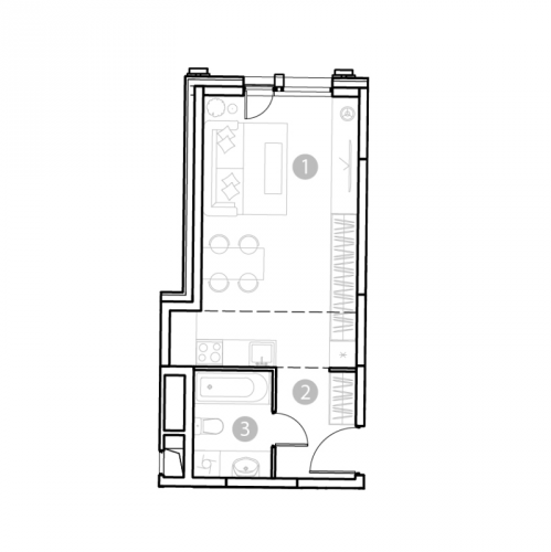 Студия Москва г., Электродная ул.,  к. 1