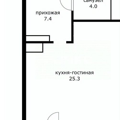 1-комн квартира Красноказарменная улица, 14Ак2