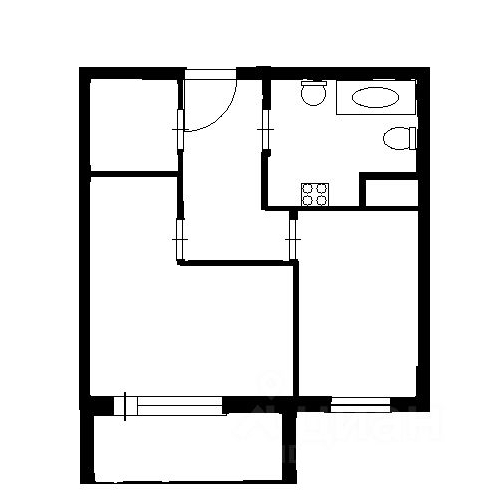 1-комн квартира Балашиха г, Лукино ул,  д. 51Б