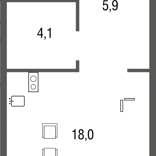 Студия Москва г., Тагильская ул.,  к. 2