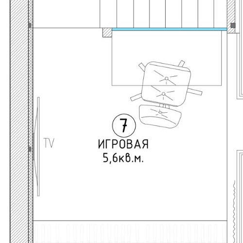 2-комн квартира Сабурово пгт, улица Заречная, 5