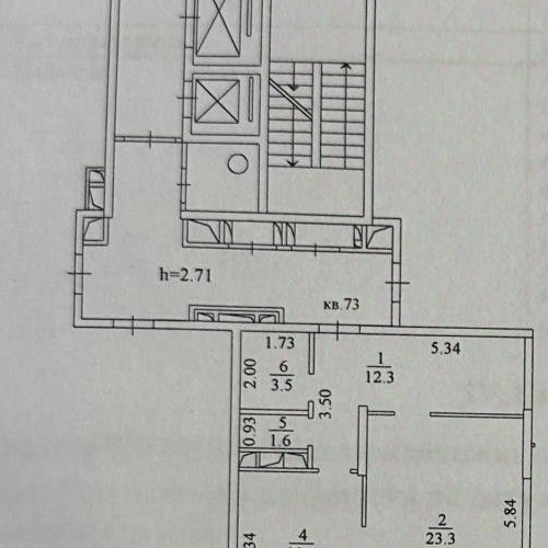 3-комн квартира Реутов, улица Октября, 42