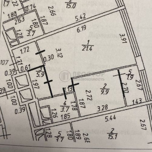 1-комн квартира Королев, улица Академика Легостаева, 8