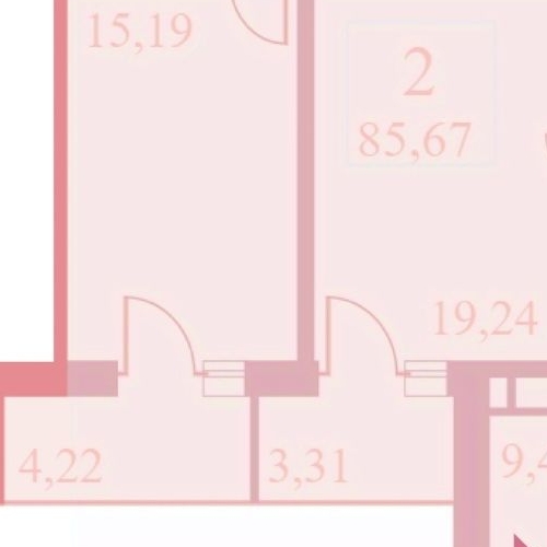 2-комн квартира Химки, улица Кудрявцева, 15