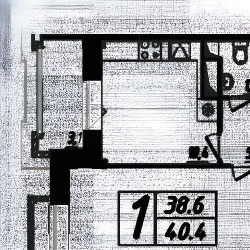1-комн квартира Сабурово пгт, улица Рождественская, 4