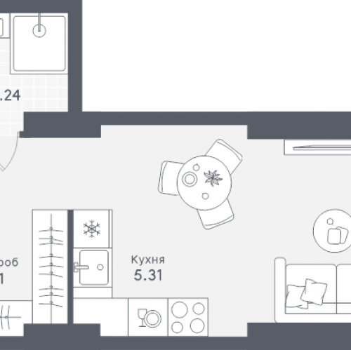 Студия Москва г., Сокольнический Вал ул.,  к. 2