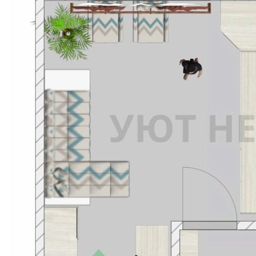 1-комн квартира с. Михеево, 152