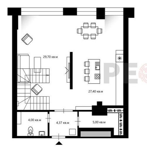 4-комн квартира улица Льва Толстого, 23к1