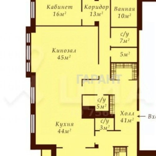 6-комн квартира улица Ефремова, 19к2