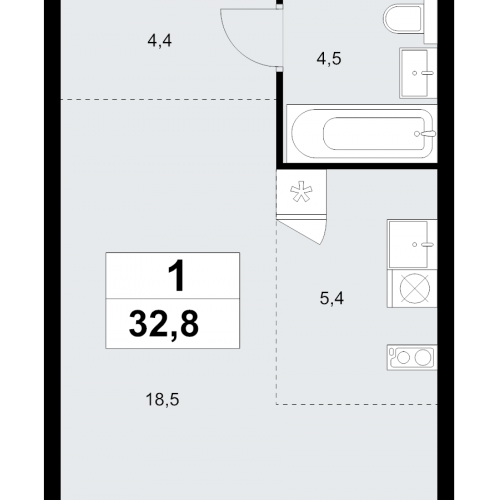 Студия Прокшино д., Проектируемый проезд № 7029,  к. 9.1