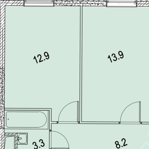 2-комн квартира Волоколамское шоссе, 71/22к1