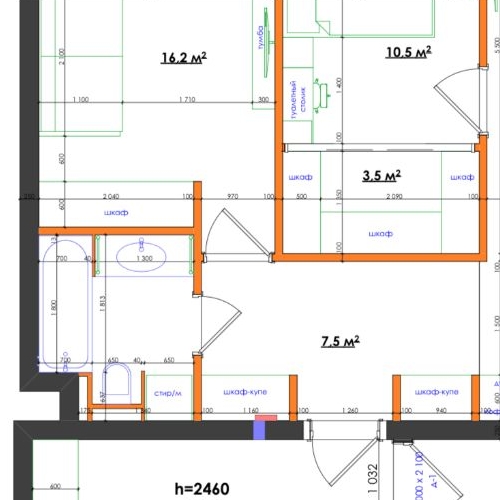 2-комн квартира Маломосковская улица, 14