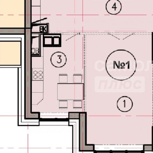 2-комн квартира Красногорск, бульвар Красногорский, 23к1
