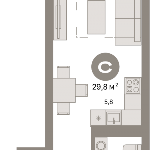 Студия Москва г., Тагильская ул.,  к. 2