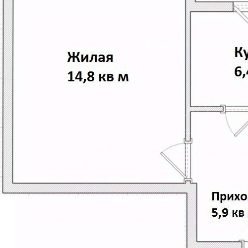 1-комн квартира Подмосковный кв-л, Малаховка пгт, 67к6