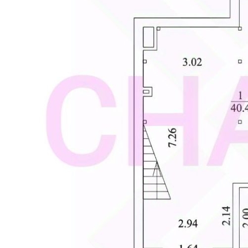 1-комн квартира улица Казакова, 7