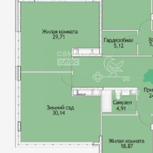4-комн квартира 4-я Гражданская улица, 33А