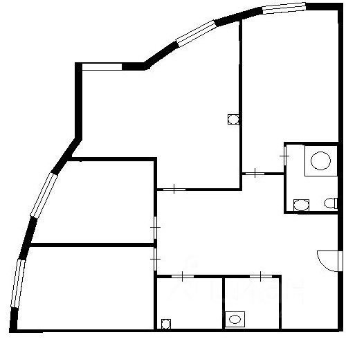 4-комн квартира Мосфильмовская улица, 70к1