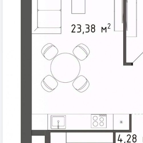 1-комн квартира Староалексеевская улица, 5А