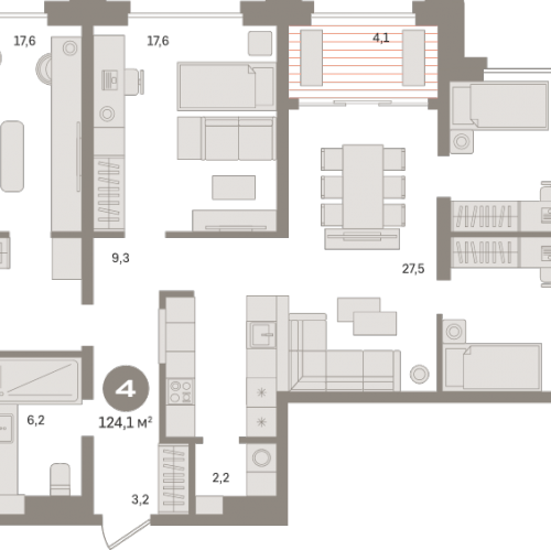 4-комн квартира Москва г., Огородный проезд,  к. 1