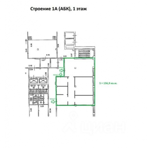 Офис улица Кулакова,  д. 20 с1