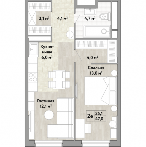 1-комн квартира Коммунарка п., Александры Монаховой ул.,  к. 1