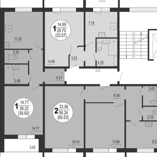 1-комн квартира Красноармейск, улица Новая Жизнь,  д. 13
