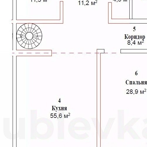 4-комн квартира Азарово Северное кп, д. Семенково, улица Сиреневая, 6