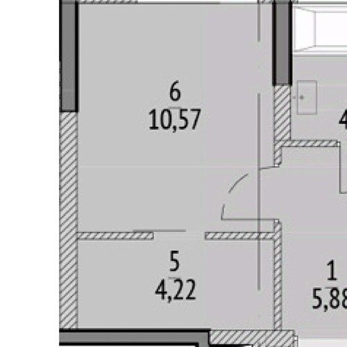 1-комн квартира Автомобильный проезд, 4
