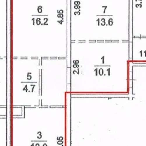 3-комн квартира Октябрьский пгт, улица Школьная, 1