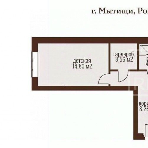 3-комн квартира Мытищи, улица Рождественская, 11