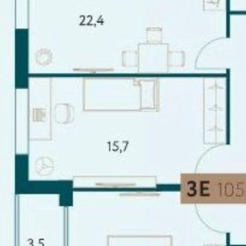 4-комн квартира Винницкая улица, 8к2