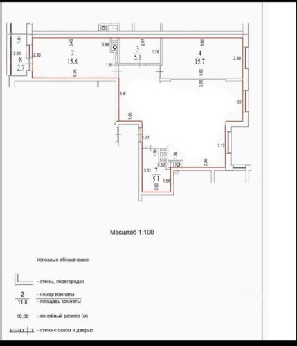 3-комн квартира с. Ромашково, улица Никольская, 2к1