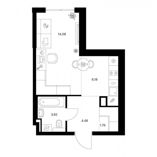 Студия Квартал Мит, корп. 3.4