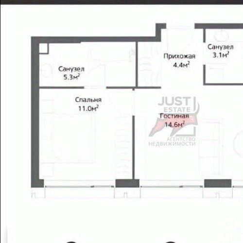 2-комн квартира Беломорская улица, 23