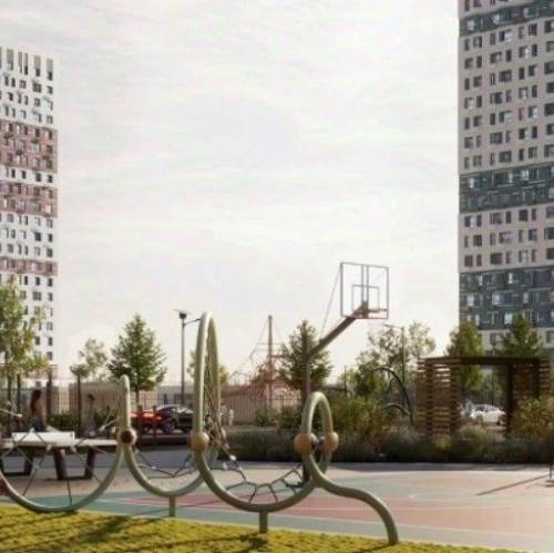 1-комн квартира Кудринка, Надсоновская улица,  д. 1