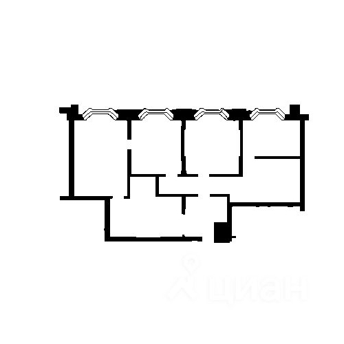 3-комн квартира Чапаевский переулок, 3