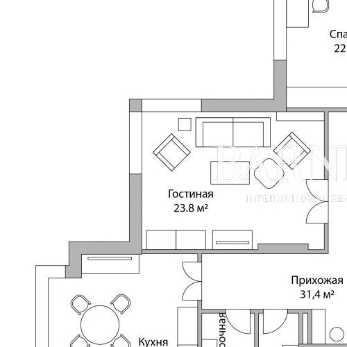 4-комн квартира Чапаевский переулок, 3