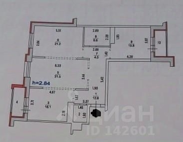 3-комн квартира Октябрьский пгт, улица Спортивная, 1